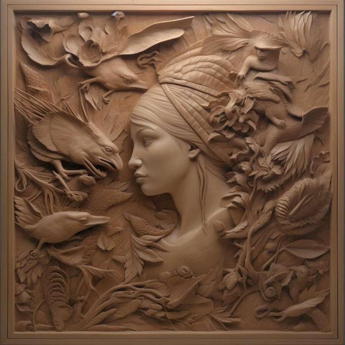 نموذج ثلاثي الأبعاد لآلة CNC 3D Art 